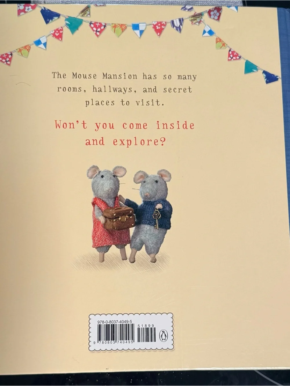 The Mouse Mansion Sam & Julia Hardcover Book Karina Schaapman Excellent Cond